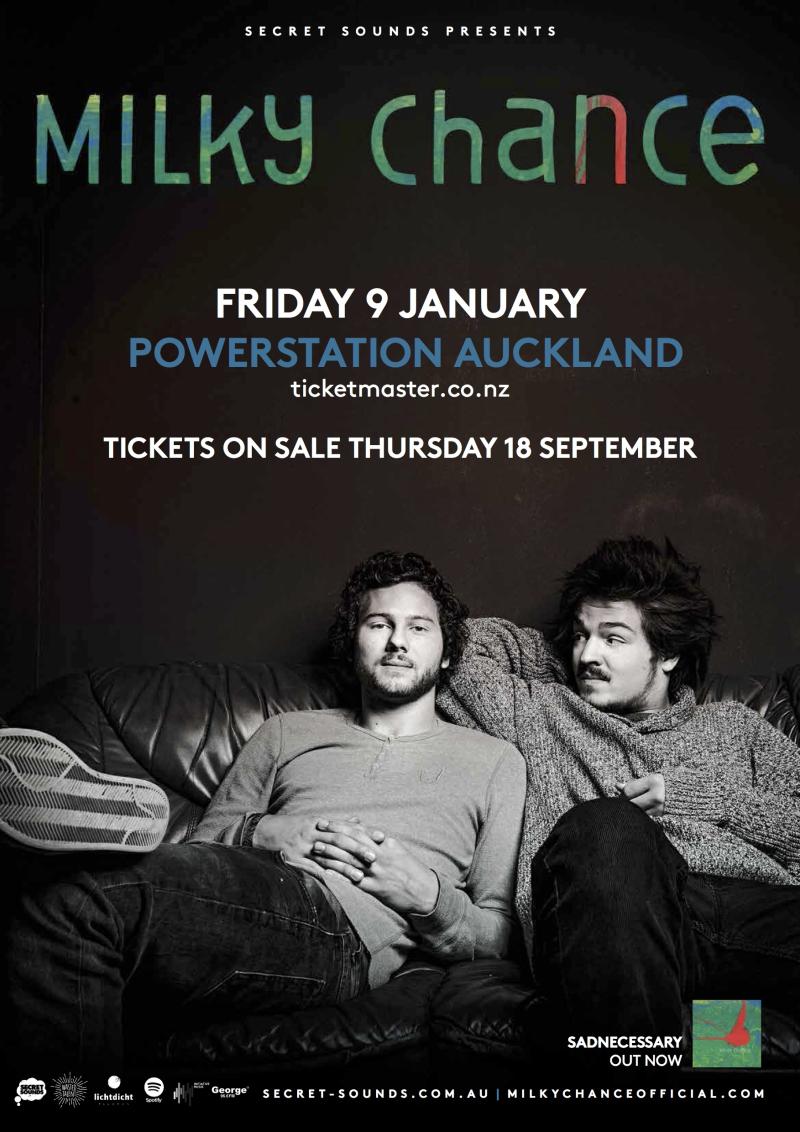 Milky Chance with support from Fazerdaze