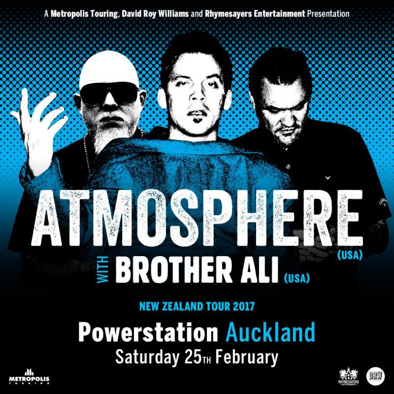 Atmosphere with Brother Ali supported by PHD