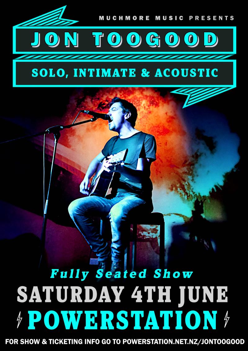 Jon Toogood - Solo, Intimate & Acoustic