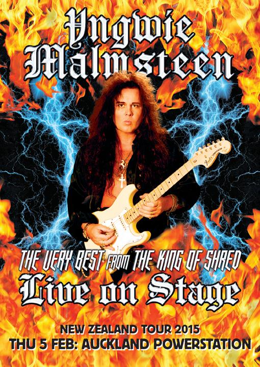 Yngwie Malmsteen The Very Best from The King of Shred Live on Stage