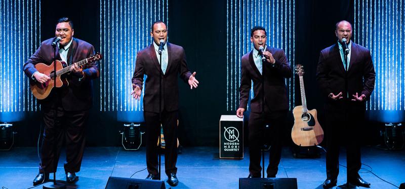 Modern Maori Quartet with Annie Crummer