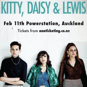 Sibling trio Kitty, Daisy & Lewis with Blind Boy Paxton