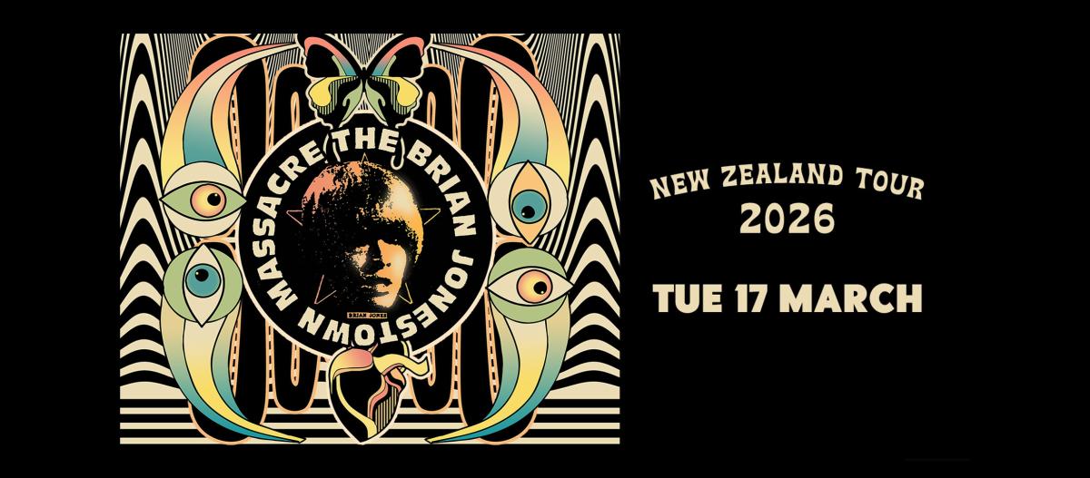The Brian Jonestown Massacre - New Zealand Tour 2026 - Tuesday 17 March