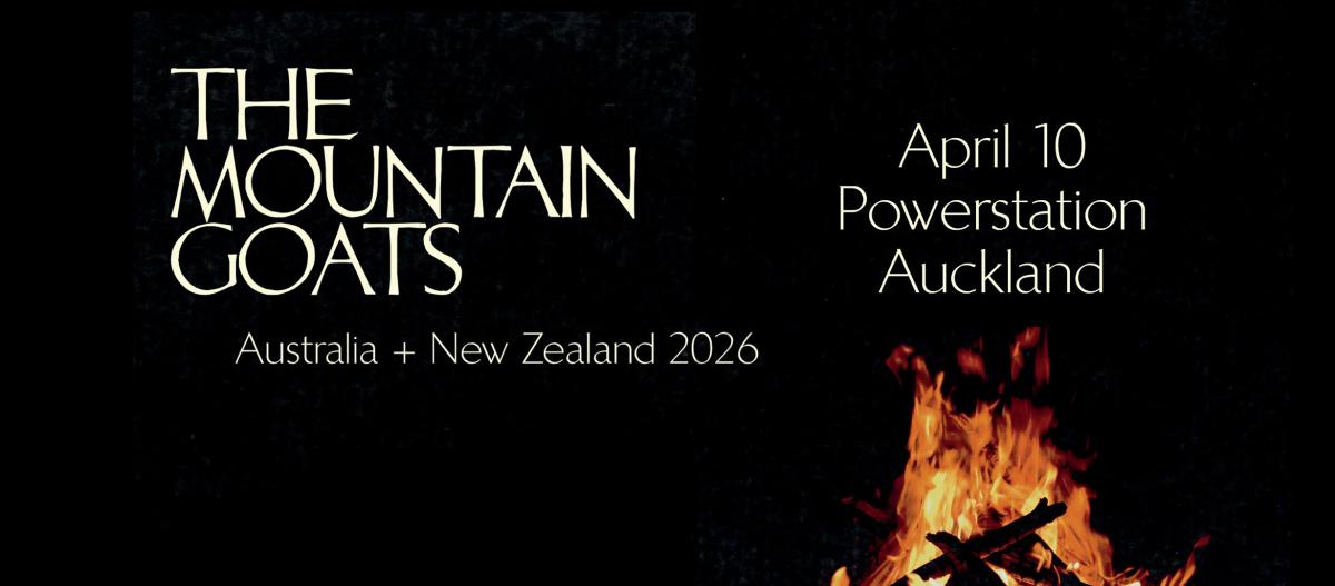 The Mountain Goats - Australia and New Zealand 2026 - April 10 - Powerstation - Upgraded