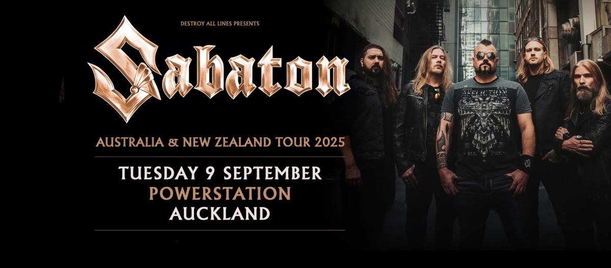Sabaton - Powerstation - Tuesday September 9